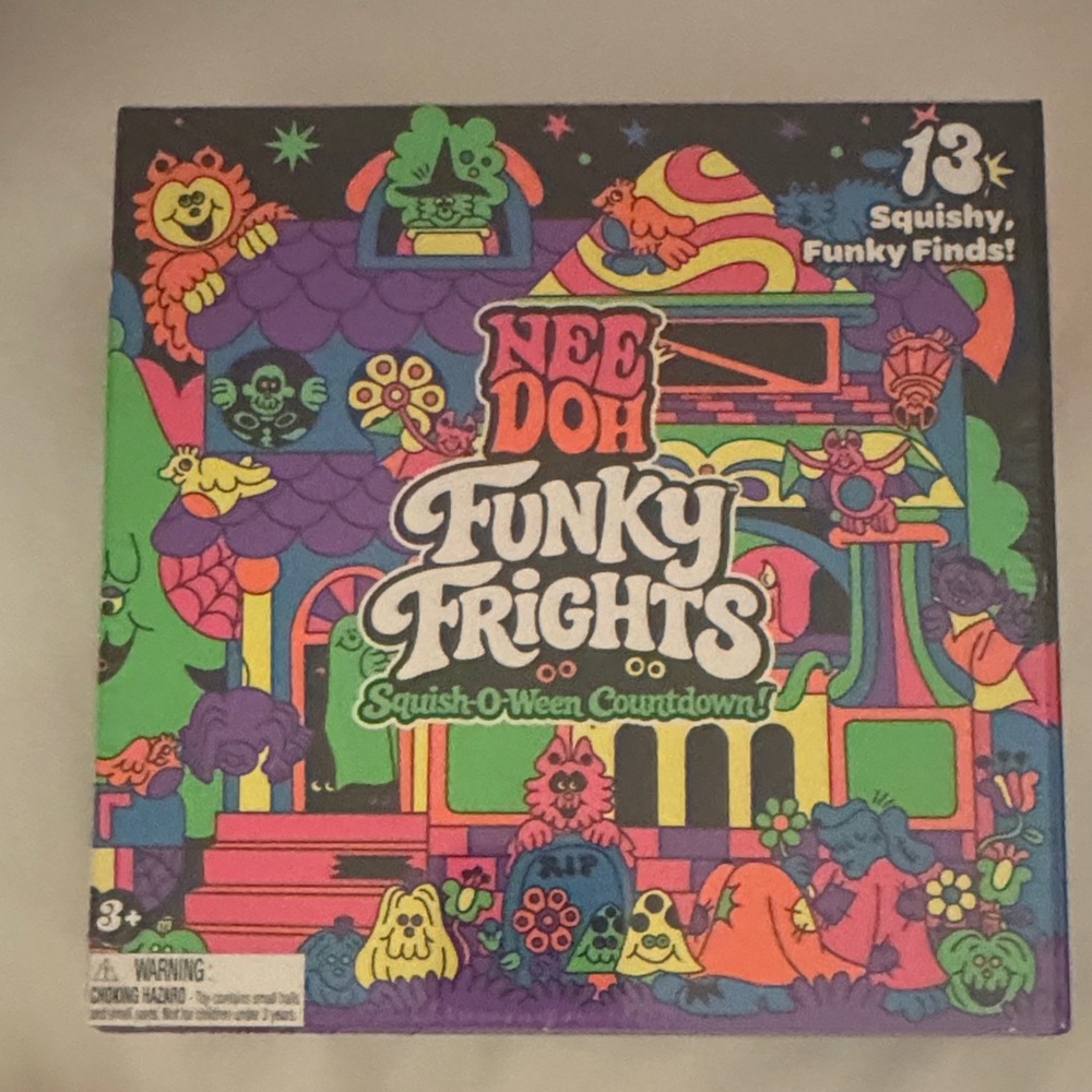 Funky Frights Squish-O-Ween Countdown Plush Set - Multi-Color